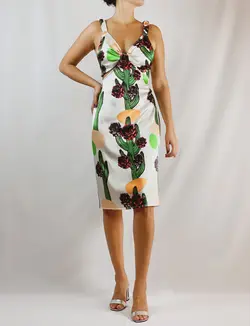 HOBRAT SATIN DRESS