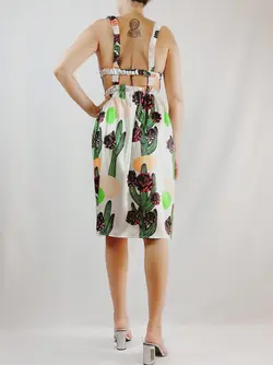HOBRAT SATIN DRESS