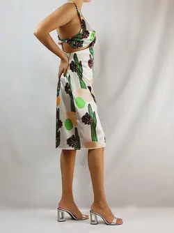 HOBRAT SATIN DRESS