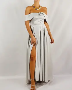 HOBRAT SATIN DRESS
