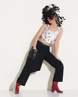 HOBRAT simurgh top and black pants