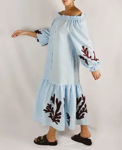 HOBRAT SKY BLUE SUMMER DRESS