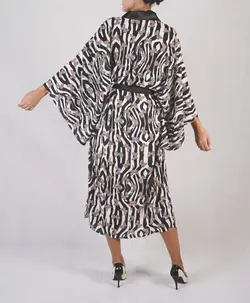 HOBRAT ZEBRA&amp;BUTTERFLY DRESS