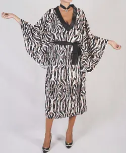 HOBRAT ZEBRA&amp;BUTTERFLY DRESS