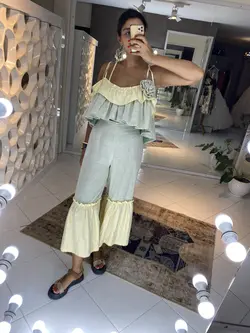 LINEN TROUSERS