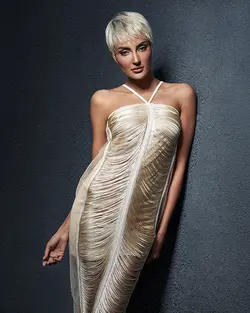 پیراهن ریشه ابریشم