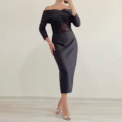 پیراهن تافته و دانتل
