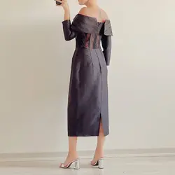 پیراهن تافته و دانتل