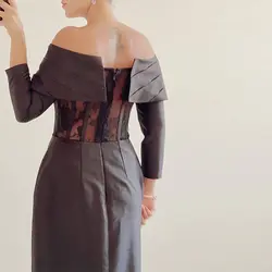 پیراهن تافته و دانتل
