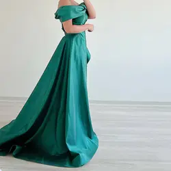 پیراهن ماکسی دنباله دار‌