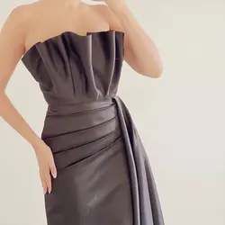 پیراهن ماکسی ساتن