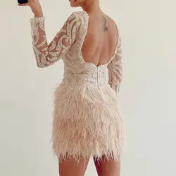 پیراهن شب بژ