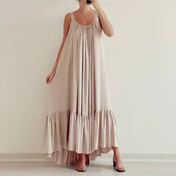 پیراهن سیلک ماکسی نود