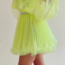 پیراهن پیلیسه پروانه فسفری