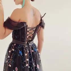 پیراهن تاپ لکس میدی باغ گل