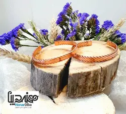 دستبند بافت کارتی ساده