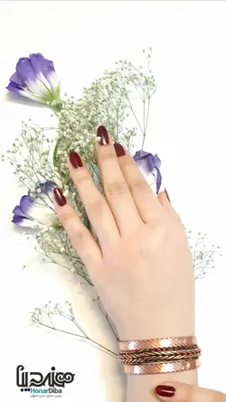 دستبند بافت کارتی ساده