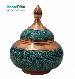 قندان بزرگ فیروزه کوبی