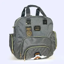 کوله پشتی لوازم نوزاد مدل کراس طرح هواپیما طوسی