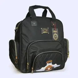 کوله پشتی لوازم نوزاد مدل کراس طرح هواپیما مشکی