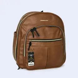 کوله پشتی لوازم نوزاد چرم مدل کاترین کد k08