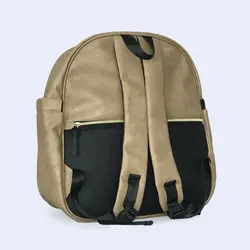 کوله پشتی لوازم نوزاد چرم مدل کاترین کد k05