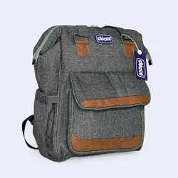 کوله پشتی لوازم نوزاد چیکو آکسفورد طوسی پر رنگ