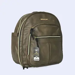 کوله پشتی لوازم نوزاد چرم مدل کاترین کد k04