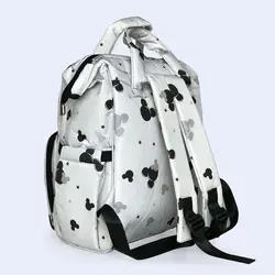 کوله پشتی لوازم نوزاد چیکو میکی طوسی کم رنگ