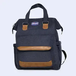 کوله پشتی لوازم نوزاد چیکو آکسفورد سورمه ای