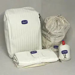 کوله پشتی لوازم نوزاد چیکو آکسفورد سورمه ای