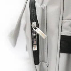 ساک لوازم نوزاد شاتل طوسی کم رنگ