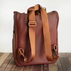 کوله پشتی لوازم نوزاد چرم پینتو Hch05