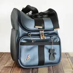 کوله پشتی لوازم نوزاد چرم پینتو Hch01