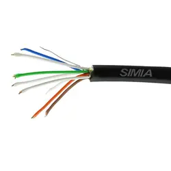 کابل مخابراتی مشکی زمینی 0.6×2×4 سیمیا