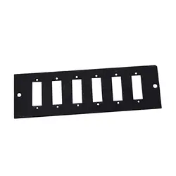 بلنک پچ پنل فیبرنوری 6 پورت کبیر صنعت