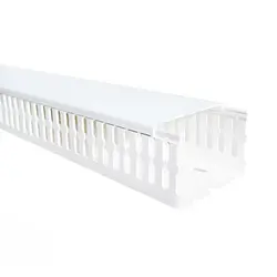 داکت 25x60 mm شیاردار سوپیتا طرح ایتالیا شاخه 2 متری