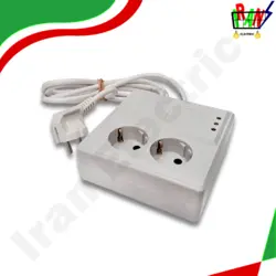 محافظ دو سوکت ارت دار فرحان الکتریک