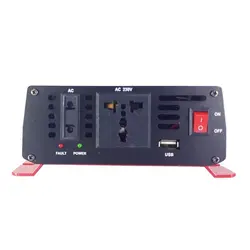 مبدل برق خودرو ویلیون قرمز 12V-TO-220V-1500W