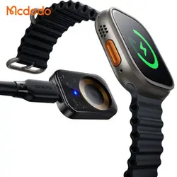 شارژر مگنتی پرتابل اپل واچ برند مک دودو مدل MCDODO CH-2061 مختص کلیه سری های اپل واچ