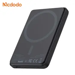 پاوربانک وایرلس مگ سیف مک دودو مدل MCDODO MC-395 ظرفیت 5000 میلی آمپر به همراه کابل شارژ