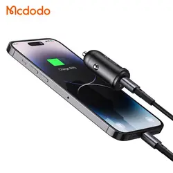 شارژر فندکی 30 وات مک دودو مدل MCDODO CC-7492 بهمراه کابل شارژ