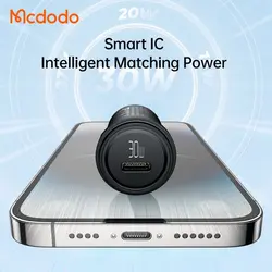 شارژر فندکی 30 وات مک دودو مدل MCDODO CC-7492 بهمراه کابل شارژ