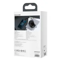 پاوربانک شارژ سریع 22.5 واتی بیسوس مدل Baseus Qpow PPQD-I01 ظرفیت 20000 میلی آمپر همراه با کابل متصل تایپ سی