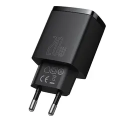 شارژر آداپتور دیواری فست شارژ 20 واتی بیسوس مدل Baseus Compact Quick Charger CCXJ-B01/B02