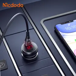 شارژر فندکی سوپر فست شارژ 30 واتی 5 آمپر مک دودو مدل MCDODO CC-6810