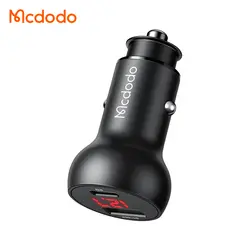 شارژر فندکی 2 پورت شارژ سریع 45 وات مک دودو مدل MCDODO CC-7030