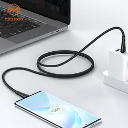 کابل شارژ سریع تایپ سی به تایپ سی مک دودو مدل MCDODO CA-7641 طول 120 سانتيمتر