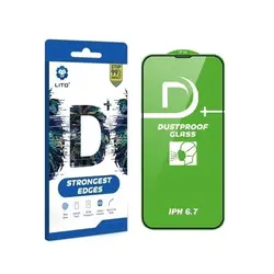 گلس محافظ صفحه شفاف توری دار لیتو LITO مدل +D مناسب برای گوشی آیفون Apple iPhone 13 Pro Max