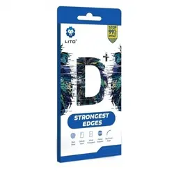 گلس محافظ صفحه شفاف توری دار لیتو LITO مدل +D مناسب برای گوشی آیفون Apple iPhone XS